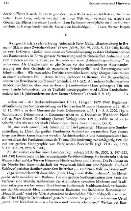 Kleineschulte, Stefan :: Fritz Schumacher, das Gebäude der Finanzbehörde am Gänsemarkt, (Arbeitshefte zur Denkmalpflege in Hamburg, 20) : Hamburg, Christians, 2001