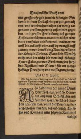 Das LIX. Capitel.