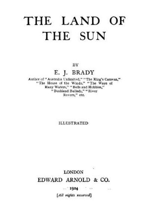 The land of the sun