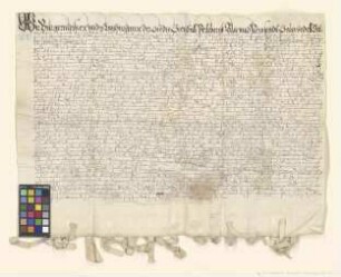 Altmärkische und prignitzsche Städte verschreiben sich Friedrich von der Schulenburg auf Jeetze über 5.000 Taler.