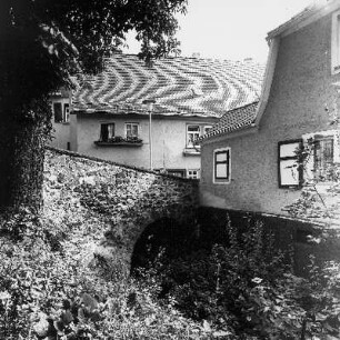 Seebach-Brücke; Friedberg, Vorstadt zum Garten (Mörler Straße), Seebach (n.fl.Gew.III)