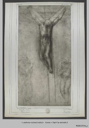 Christus am Kreuz mit Maria und Johannes