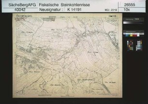 Flur von Bockwa, Wilkau, Vielau, Nieder- und Oberhaßlau, Culitzsch, Haara, Schönau und Friedrichsgrün mit Grubenfeldern (Blatt 106) (mit Nachbringungen)