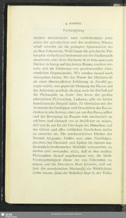 4. Kapitel. Verknüpfung