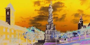Dreifaltigkeitssäule, Kremnitz, Slowakei
