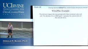 Lecture 4. Intermolecular Forces Liquids & Solids, Part IV