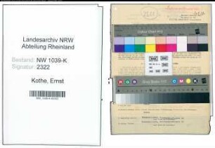 Entnazifizierung Ernst Kothe , geb. 15.02.1901 (Lehrer)