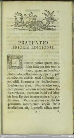 Praefatio Prioris Editionis