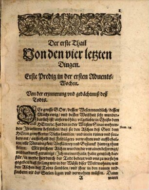 Der Seelen-Compaß : das ist von den vier letsten Dingen deß Menschen, nemblich von Todt, Jüngsten Gericht, der Höllen und ewigen Leben