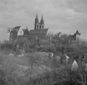Meißen. Blick zur Albrechtsburg mit Dom