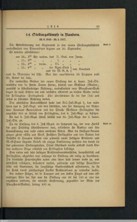 14. Stellungskämpfe in Flandern