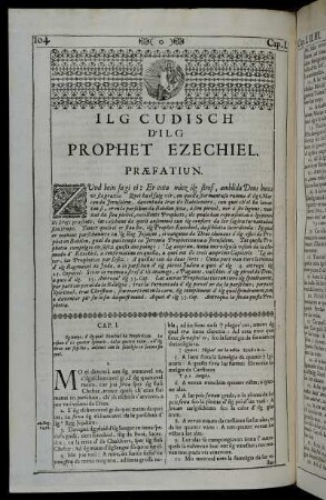 Ilg Cudisch D'Ilg Prophet Ezechiel.