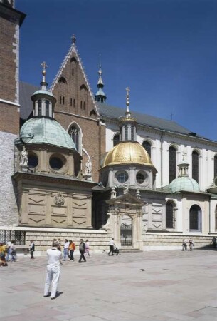 Katholische Kirche Sankt Stanislaus und Wenzel, Krakau, Polen