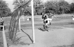 Fußballspiel Weitenung - Elchesheim.