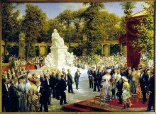 Enthüllung des Richard-Wagner-Denkmals im Tiergarten