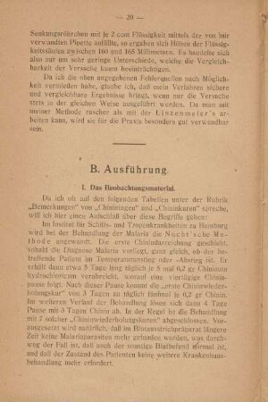 B. Ausführung