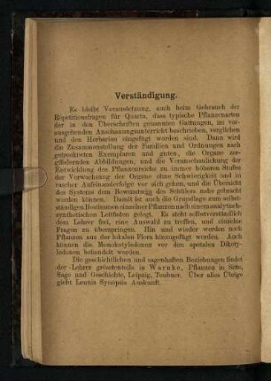 Verständigung