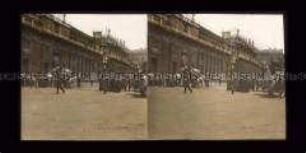 Dekoration an der Bank von England, Threadneedle Street, London