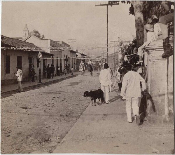 Recording from Caracas (preparation for the bullfight)