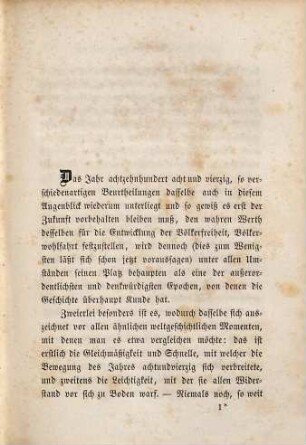 Das Jahr achtzehnhundert neun und vierzig