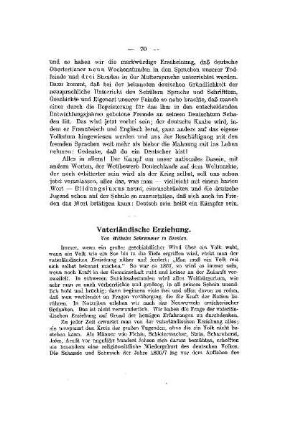 Vaterländischer Erziehung