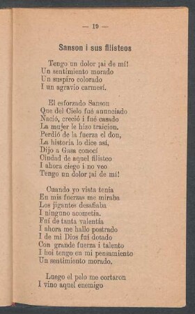 Sanson i sus filisteos