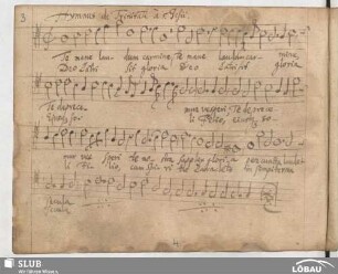 Gesius, B.: Te mane laudum carmine