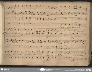 Aria: "Come un agnello" in A-Dur (Fortsetzung)