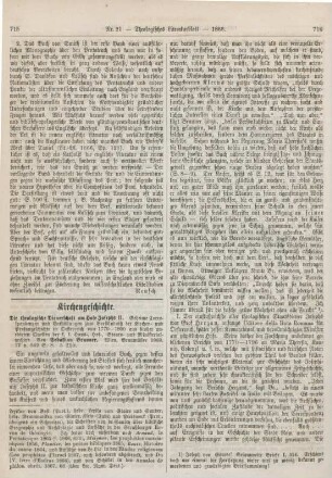 715-724 Kirchengeschichte