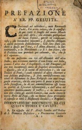 Storia di Don Filippo Pardo, arcivescovo di Manile nelle isole Filippine