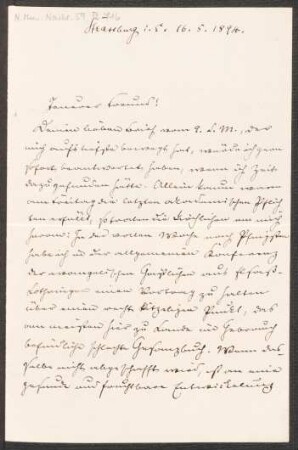 Brief an Heinrich von Herzogenberg : 16.05.1894