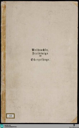 Sammelhandschrift - Cod. Donaueschingen 122