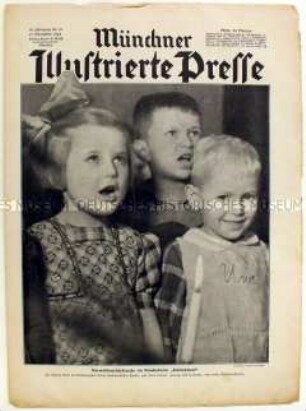 Wochenzeitschrift "Münchner Illustrierte Presse" u.a. zum Bau eines U-Boot-Bunkers an der Atlantikküste und zur Schlacht bei Stalingrad