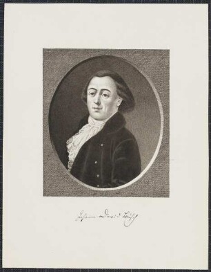 Icones Professorum Marpurgensium — Bildnis des Johann David Busch (1755-1833)