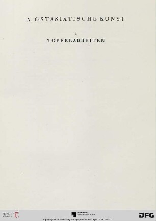 A. Ostasiatische Kunst (Nr. 1-222)