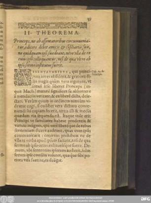 II. Theorema.