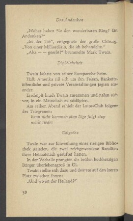 Die Wahrheit