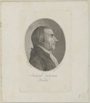 Bildnis des Rudolph Zacharias Becker