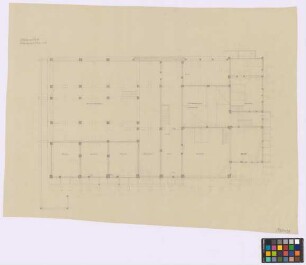 Gütenbach (Landkreis Donaueschingen): G[sch]wendhof. Haupthaus (Grundriss des Obergeschosses)