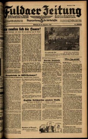 Ausgabe vom Mittwoch, den 24. September 1941.