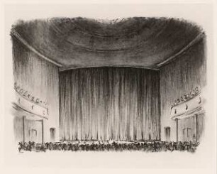 Staatstheater Kassel: Foto von Inv.Nr. 35796 (Ausschnitt): Ansicht »Overtüre«