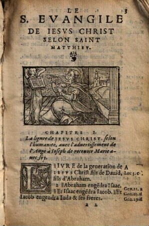 Le nouveau testament de nostre seigneur Jesus Christ