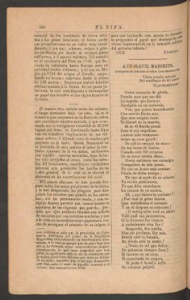 A un clavel marchito. : [Poesía]
