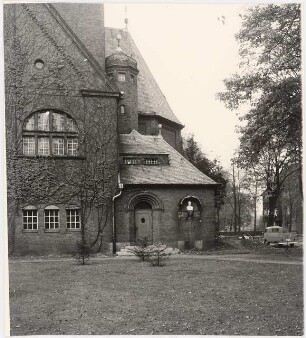Johannesstift Berlin-Spandau Umbau Stiftskirche: Abriss vor dem Umbau