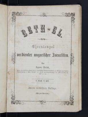 In: Beth-El ; Band 2