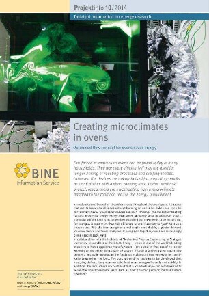 Creating microclimates in ovens. Optimised flow concept for ovens saves energy.