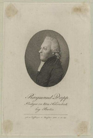Bildnis des Raymund Dapp