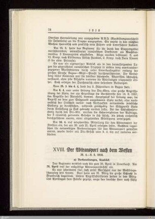 XVIII. Der Abtransport nach dem Westen