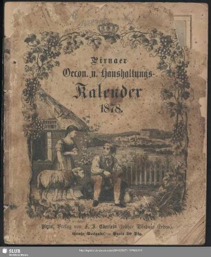 1878: Pirnaer öcon. & Haushaltungs-Kalender