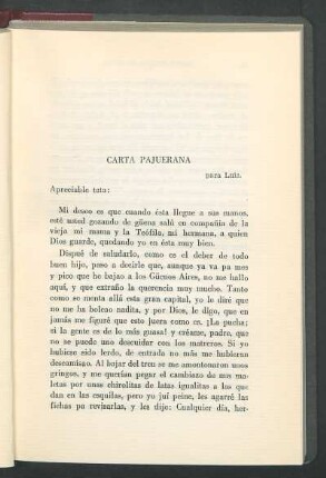 Carta pajuerana : para Luis.